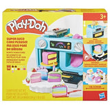 Play-Doh Ma jolie part de gâteau, four jouet, accessoires de cuisine factices et 11 pots de pâte a modeler, des 3 ans