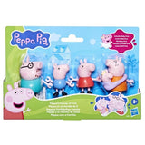 Peppa Pig Peppa et sa famille de 5, coffret de figurines, jouets préscolaires pour filles et garçons, des 3 ans