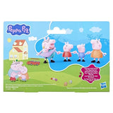 Peppa Pig Peppa et sa famille de 5, coffret de figurines, jouets préscolaires pour filles et garçons, des 3 ans