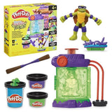 Play-Doh Les Tortues Ninja Station de mutation, coffret de pâte a modeler, loisirs créatifs pour enfants, des 4 ans