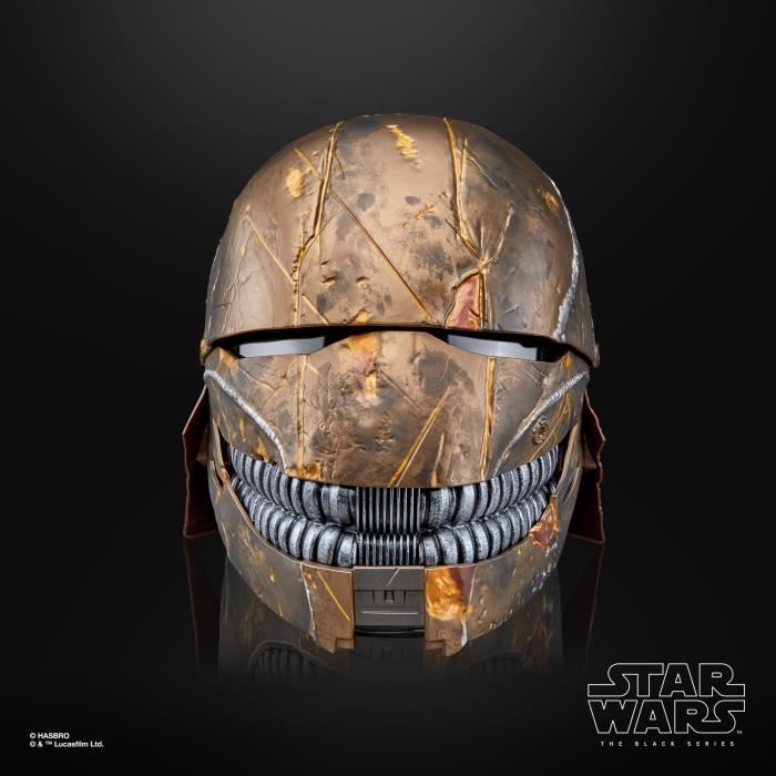 Casque The Stranger électronique premium, article de cosplay pour adulte, Star Wars The Black Series