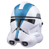 Casque de soldat clone 501e Legion électronique premium, article de cosplay, des 14 ans, Star Wars The Black Series