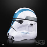 Casque de soldat clone 501e Legion électronique premium, article de cosplay, des 14 ans, Star Wars The Black Series