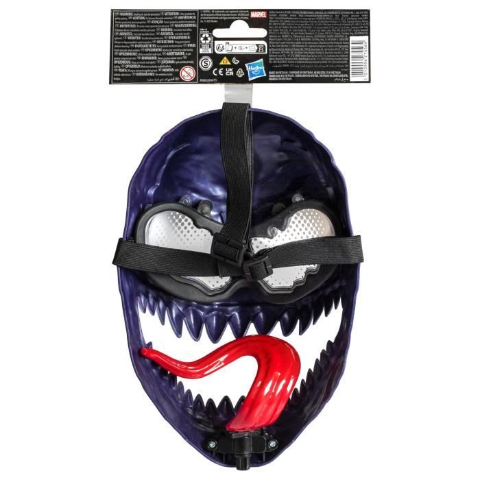Masque de Venom, déguisement enfant de super-héros, Marvel Spider-Man VenomVersus, des 5 ans
