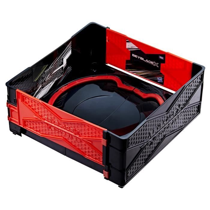 Beyblade X Arene de combat mobile, Beystadium pour toupies de compétition Beyblade (toupie et lanceur requis, vendus séparément), ca
