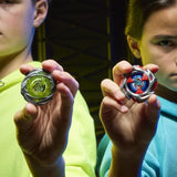 Beyblade X Set de combat Descente-choc avec arene Beystadium, 2 toupies et 2 lanceurs, des 8 ans