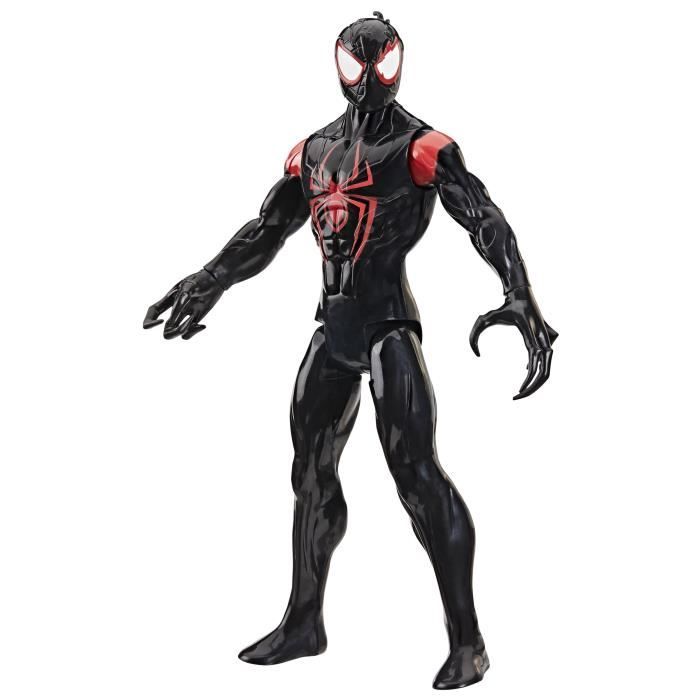 Figurine Miles Morales 30 cm, Titan Hero Series, Marvel Spider-Man VenomVersus, des 4 ans