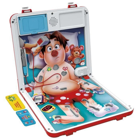 Docteur Maboul, jeu de plateau électronique avec mallette de transport tout-en-un, 2 façons de jouer, 1 joueur et plus, 10 minutes,