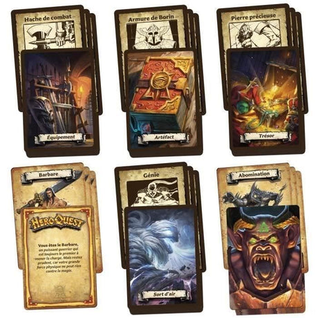 Heroquest Systeme de Jeu First Light, jeu de plateau, Avalon Hill