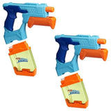 Nerf Dunk-Fill, Pack de 2 pistolets a eau, réservoirs a remplissage instantané facile, jouets d'eau, Super Soaker, des 6 ans