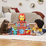 QG d'Iron Man, coffret électronique pour enfant, Marvel Iron Man and his Awesome Friends, des 4 ans