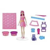 Play-Doh Barbie Coeurs et coiffure, coffret de pâte a modeler