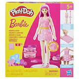 Play-Doh Barbie Coeurs et coiffure, coffret de pâte a modeler