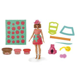 Play-Doh Barbie Fleurons et franges, coffret de pâte a modeler