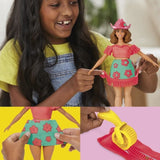 Play-Doh Barbie Fleurons et franges, coffret de pâte a modeler