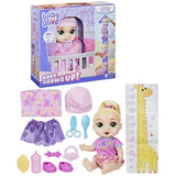 Baby Alive Bébé grandit LaLa GooGoo, coffret poupée interactive, avec plus de 75 sons et phrases, des 3 ans