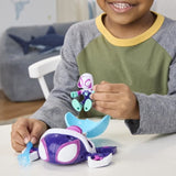 Spidey Ghost-Spider Tortue fantôme Water-Webs, Figurine et véhicule, Marvel Spidey et ses Amis Extraordinaires, Des 4 ans