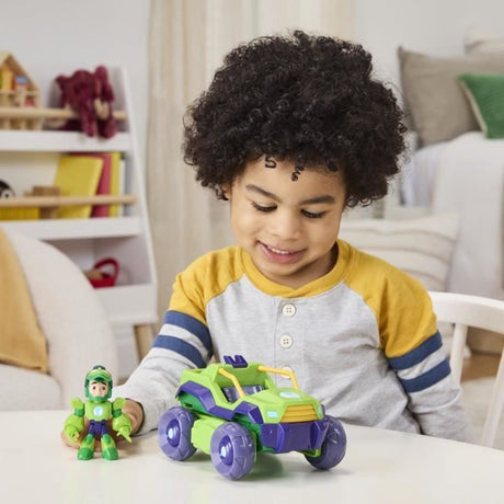 Iron Hulk armure mecha et véhicule 2-en-1, Marvel Iron Man and his Awesome Friends, des 4 ans