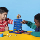 Puissance 4 (édition 2025), rangement tout-en-un, mallette de transport, jeux de société famille, des 6 ans, 2 joueurs, Hasbro Games