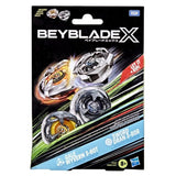 Beyblade X Dual Pack Gale Wyvern 3-60T et Sword Dran 3-80B, 2 toupies de compétition a rotation droite authentiques Takara Tomy, Des