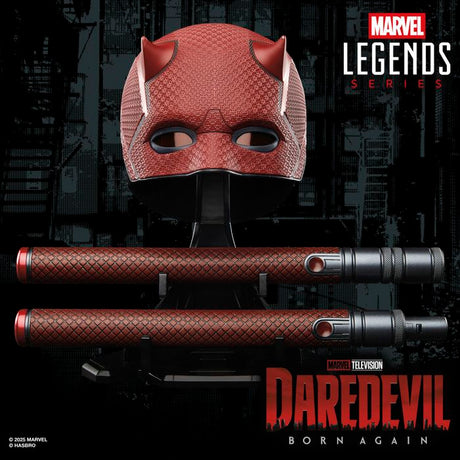 Casque de cosplay premium de Dardevil, Marvel Legends Series, Des 14 ans