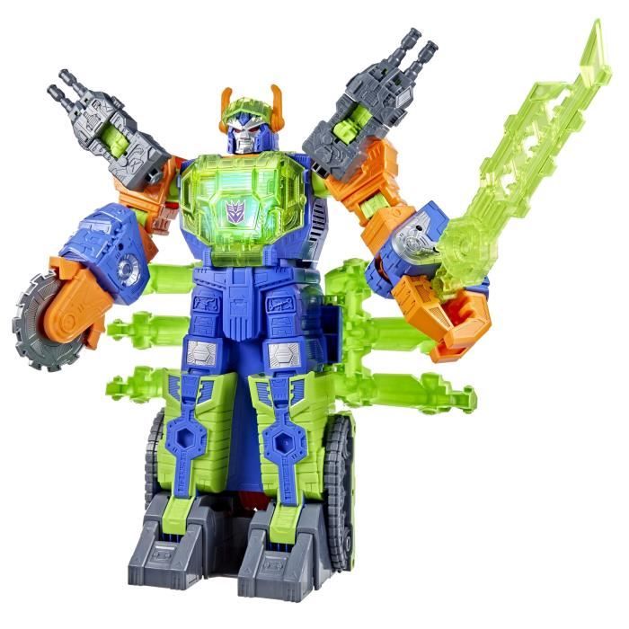 Transformers Scorponok Pack de combat, figurine 51 cm convertible, Transformers CYBERWORLD, des 6 ans