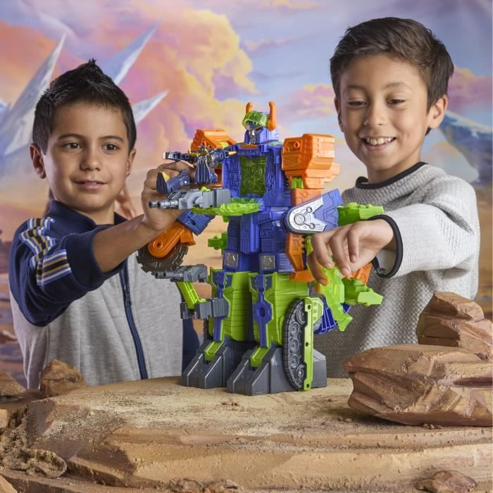 Transformers Scorponok Pack de combat, figurine 51 cm convertible, Transformers CYBERWORLD, des 6 ans