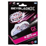 Beyblade X Starter Pack Brush Fox J 9-70GR CX, toupie Takara Tomy de type attaque, toupies de compétition, des 8 ans