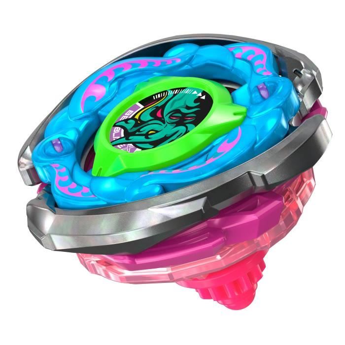 Beyblade X Starter Pack Wriggle Kraken S 3-85O CX, toupie Takara Tomy de type endurance, toupies de compétition, des 8 ans