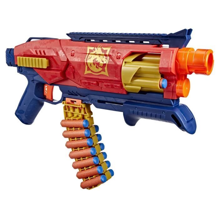 Nerf Loadout Shadowspeed Recon, blaster avec rangement pour les 14 fléchettes Nerf N1 incluses, barillet rotatif a 6 fléchettes, jou