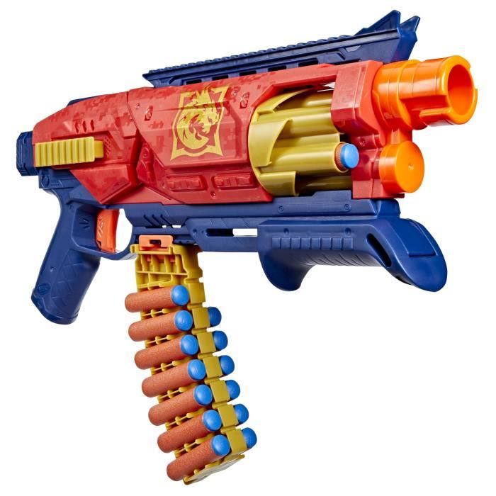 Nerf Loadout Shadowspeed Recon, blaster avec rangement pour les 14 fléchettes Nerf N1 incluses, barillet rotatif a 6 fléchettes, jou