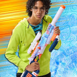Nerf Loadout Arctic Zerostriker, blaster avec 4 accessoires interchangeables, 24 fléchettes Nerf N1, chargeur interne 6 fléchettes,