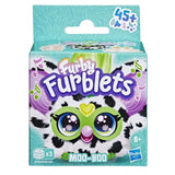 Furby Furblets Moo-Boo, Mini peluche électronique pour filles et garçons, plus de 45 sons, a partir de 6 ans, série 4, Hasbro