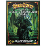 HeroQuest Pack de quete La crypte de l'obscurité éternelle, jeu de rôle, jeu de plateau, systeme de jeu HeroQuest requis, Avalon Hil