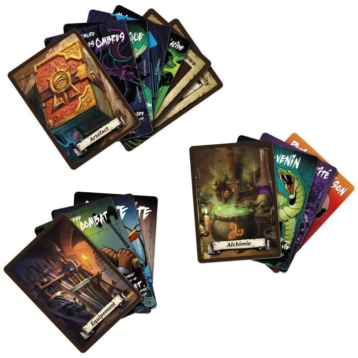 HeroQuest Pack de quete La crypte de l'obscurité éternelle, jeu de rôle, jeu de plateau, systeme de jeu HeroQuest requis, Avalon Hil