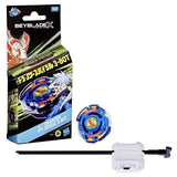 Beyblade X Starter Pack X-Over Project Dranzer Spiral 3-80T, toupie de type équilibre et lanceur, des 8 ans