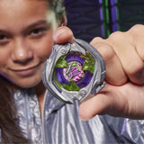 Beyblade X, Pack de lanceur Victory avec toupie a rotation droite de type attaque, toupies de combat, des 8 ans