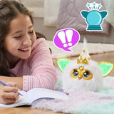 Furby Éclat doré, peluche activée par la voix brille dans le noir, jouets interactifs, des 6 ans