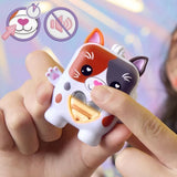 Nano-mals Purrnelope le chaton tricolore, compagnon électronique, plus de 70 réactions, pour enfants, des 5 ans