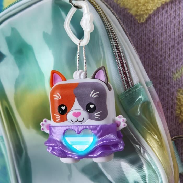 Nano-mals Purrnelope le chaton tricolore, compagnon électronique, plus de 70 réactions, pour enfants, des 5 ans