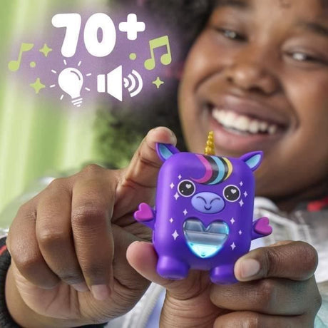 Nano-mals Stardream la licorne, compagnon électronique, plus de 70 réactions, pour enfants, des 5 ans