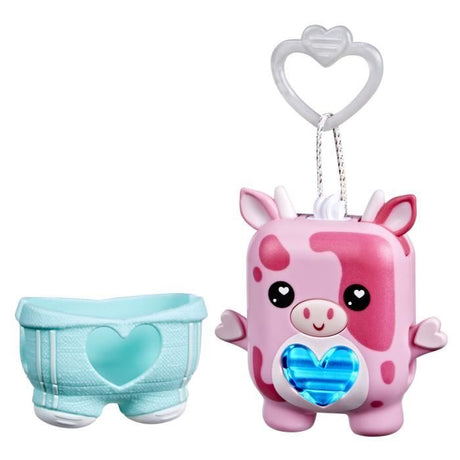 Nano-mals Mootilda la vache rose, compagnon électronique, plus de 70 réactions, pour enfants, des 5 ans