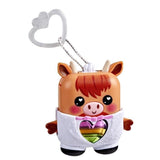 Nano-mals Cowbert la vache des Highlands, compagnon électronique, plus de 70 réactions, pour enfants, des 5 ans