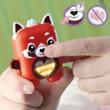 Nano-mals Pamanda le panda roux, compagnon électronique, plus de 70 réactions, pour enfants, des 5 ans