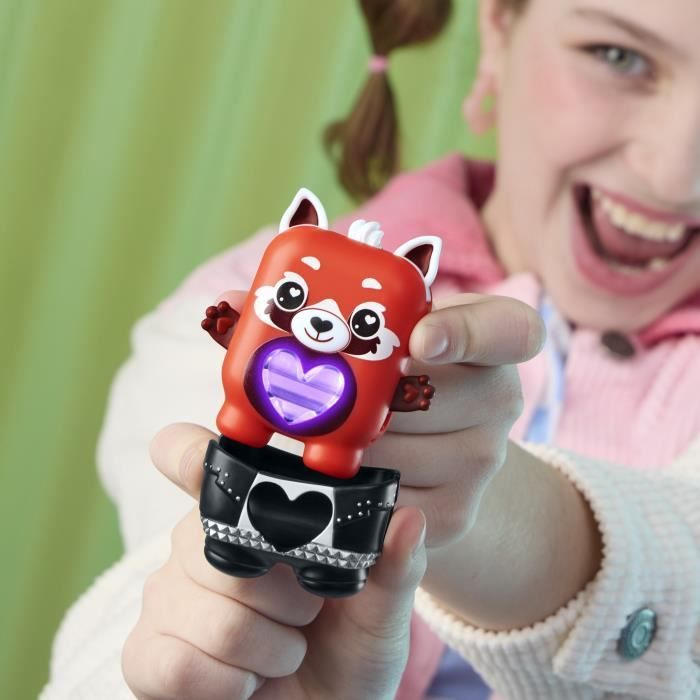 Nano-mals Pamanda le panda roux, compagnon électronique, plus de 70 réactions, pour enfants, des 5 ans