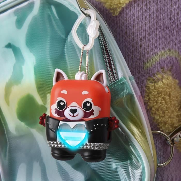 Nano-mals Pamanda le panda roux, compagnon électronique, plus de 70 réactions, pour enfants, des 5 ans