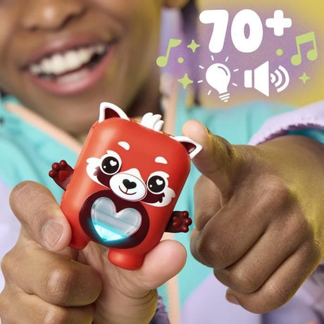 Nano-mals Pamanda le panda roux, compagnon électronique, plus de 70 réactions, pour enfants, des 5 ans