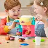 Play-Doh Donut Drop Shop, coffret de pâte a modeler, jouet de nourriture factice, loisirs créatifs pour enfants, des 3 ans