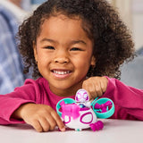 Véhicule Hélico de Ghost-Spider avec figurine de 7,5 cm et accessoire, jouets pour enfants, des 3 ans, Spidey et ses Amis Extraordin