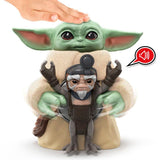 Câlins Grogu, figurine électronique de 16,5 cm et Anzellan, jouets Star Wars: The Mandalorian & Grogu pour enfants, des 4 ans